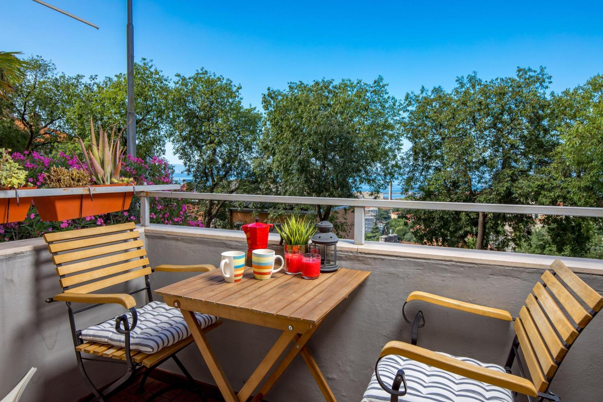 Apartment Tiziano-Belveder With Private Garage Rijeka Dış mekan fotoğraf