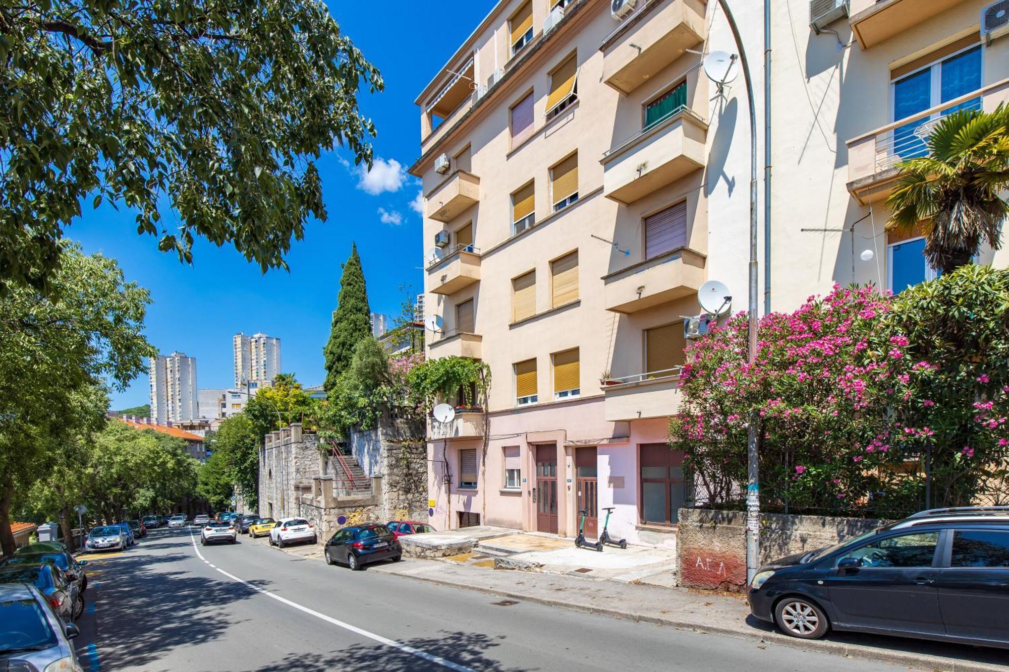 Apartment Tiziano-Belveder With Private Garage Rijeka Dış mekan fotoğraf